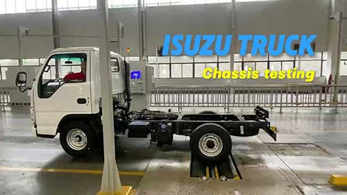 ISUZU TRUCK Chassis Testing