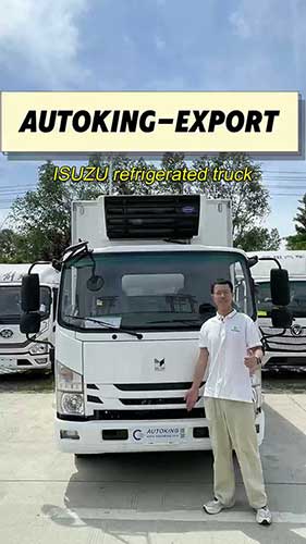 ISUZU Refrigerated Truck using Carrier Air Conditioning
