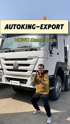 Howo Dump Truck Ready Ship to Africa